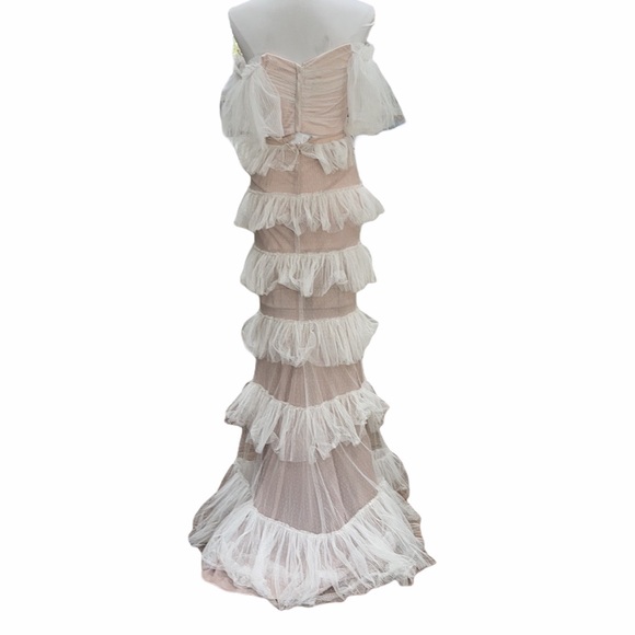 Portia & Scarlett PS2010 Tiered Ruffle 2 pc gown - Picture 5 of 9